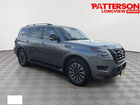 Used 2023 Nissan Armada SL w/ Midnight Edition Package RWD image 1