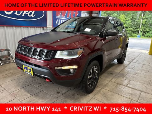 Used 2021 Jeep Compass Trailhawk AWD/4WD image 3