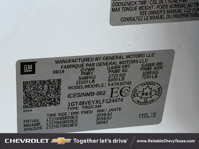 Used 2020 GMC Sierra 3500 AT4 w/ AT4 Preferred Package AWD/4WD image 42