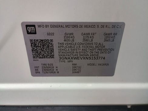 Used 2022 Chevrolet Equinox RS w/ Infotainment Package image 26