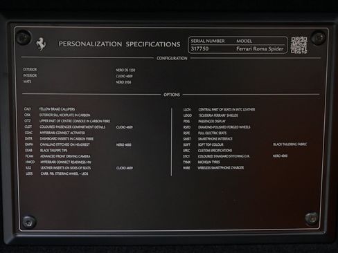 Used 2025 Ferrari Roma Spider RWD image 22