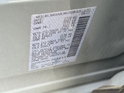 Used 2023 Nissan Pathfinder Platinum AWD/4WD image 31