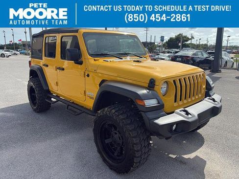 Used 2019 Jeep Wrangler Unlimited Sport S AWD/4WD image 1