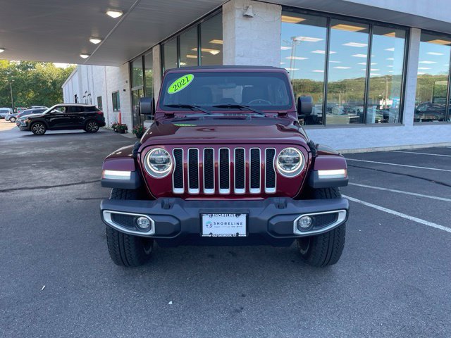 Used 2021 Jeep Wrangler Unlimited Sahara w/ LED Lighting Group AWD/4WD image 2