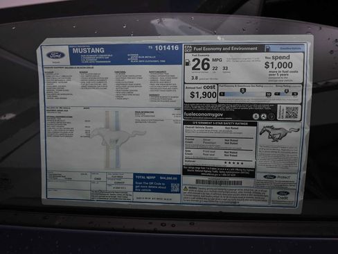 New 2026 Ford Mustang Convertible w/ Anti-Theft Package image 12