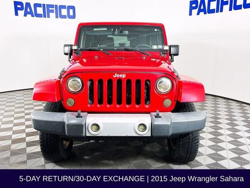 Used 2015 Jeep Wrangler Sahara w/ Dual Top Group image 3