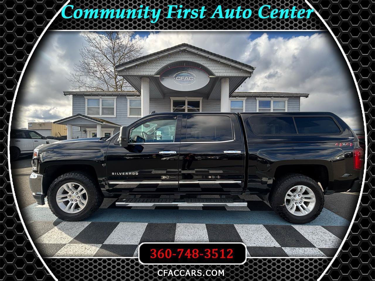 Used 2018 Chevrolet Silverado 1500 LTZ w/ LTZ Plus Package AWD/4WD image 1