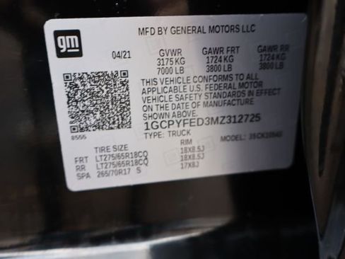 Used 2021 Chevrolet Silverado 1500 LT Trail Boss AWD/4WD image 48