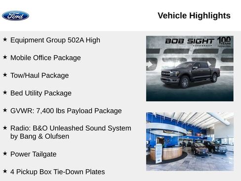 New 2025 Ford F150 Lariat w/ Equipment Group 502A High image 2