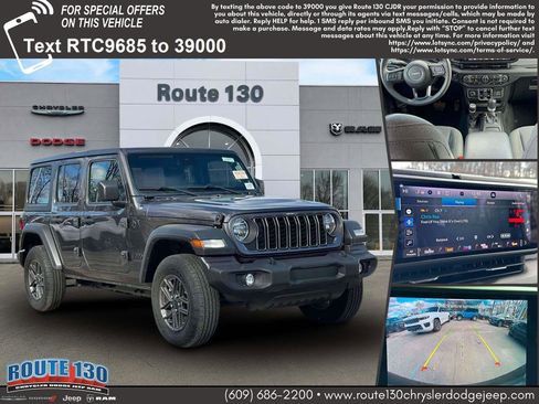 Used 2024 Jeep Wrangler Unlimited Sport image 1