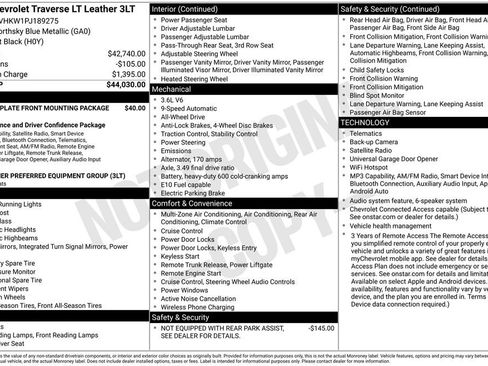 Used 2023 Chevrolet Traverse LT AWD/4WD image 17