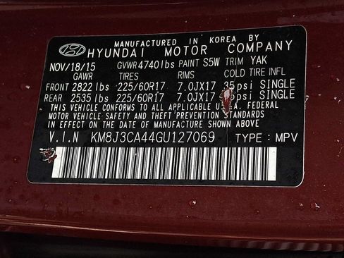 Used 2016 Hyundai Tucson SE w/ Option Group 02 AWD/4WD image 26