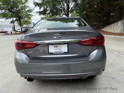 Used 2018 INFINITI Q50 Luxe w/ Sensory Package (Luxe) AWD/4WD image 4