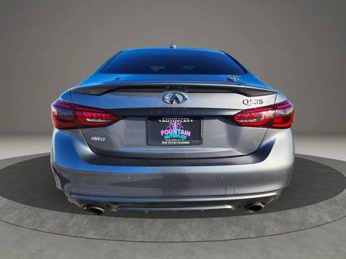 Used 2018 INFINITI Q50 Red Sport 400 image 4