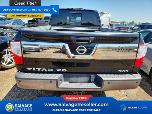Used 2016 Nissan Titan Platinum Reserve AWD/4WD image 8