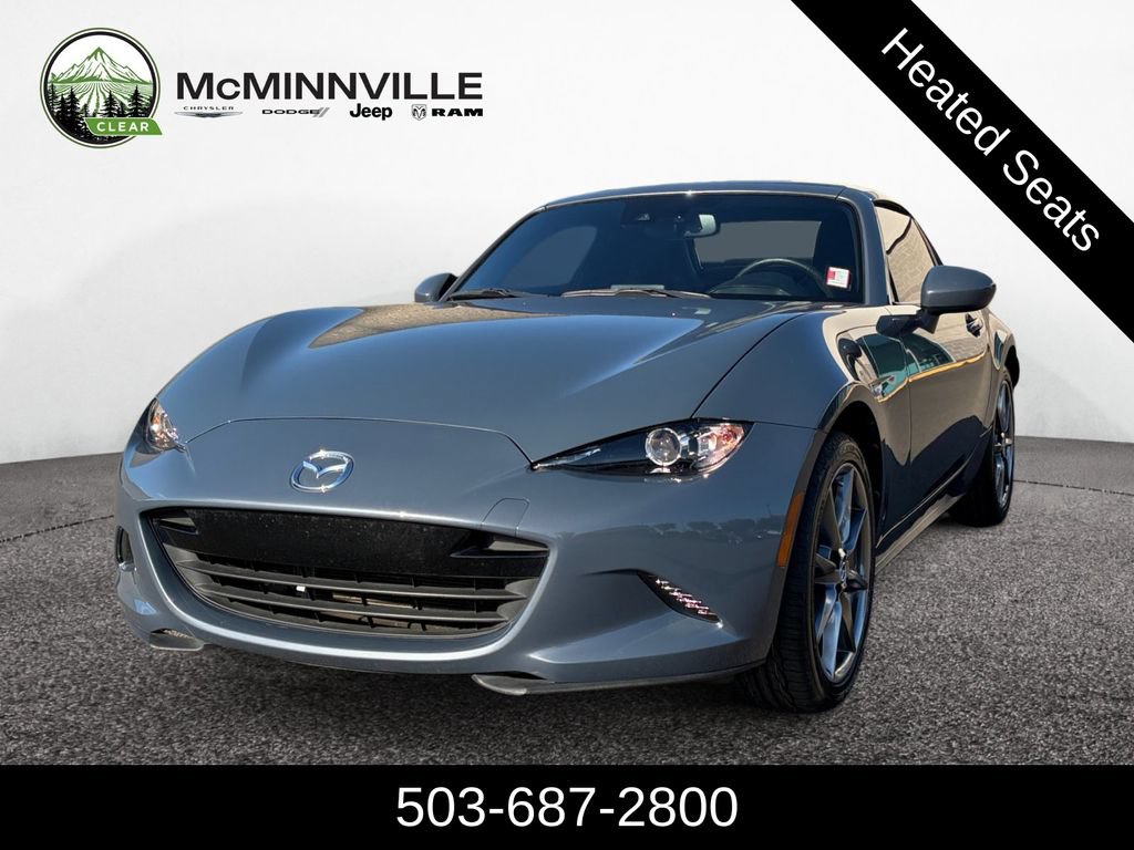Used 2021 MAZDA MX-5 Miata RF Grand Touring RWD image 1