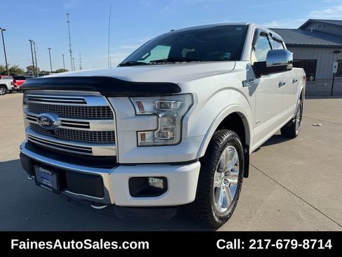 Used 2015 Ford F150 Platinum w/ Equipment Group 701A Luxury image 3