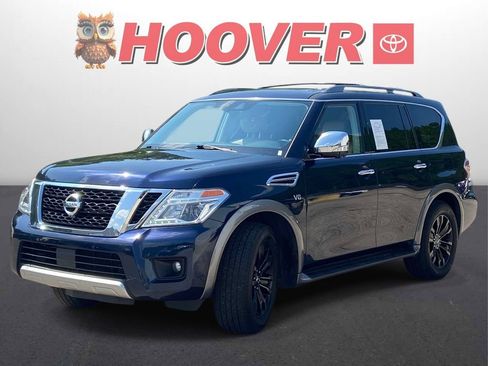 Used 2018 Nissan Armada Platinum w/ Captain Seat Package RWD image 5