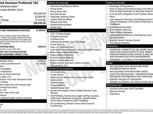 Used 2022 Buick Envision Preferred image 6