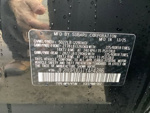 New 2026 Subaru Outback Limited image 16