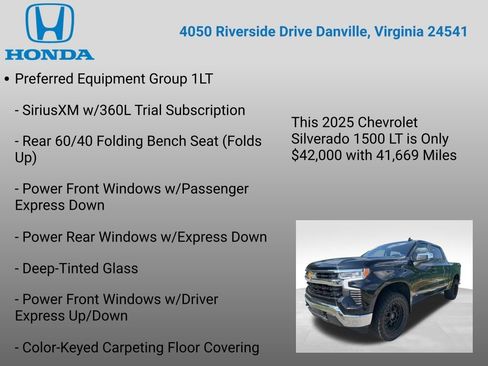 Used 2025 Chevrolet Silverado 1500 LT AWD/4WD image 7