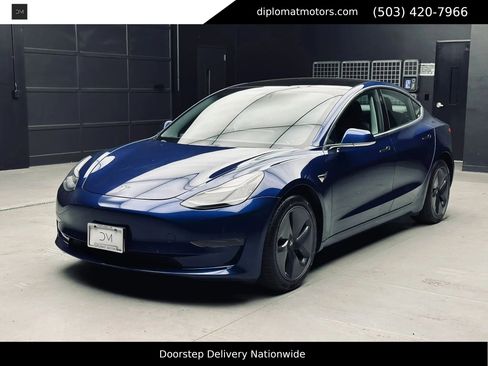 Used 2019 Tesla Model 3 Long Range AWD/4WD image 1