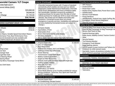 Used 2021 Chevrolet Camaro LT image 5