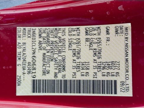 Used 2023 Nissan Frontier S w/ Technology Package image 27