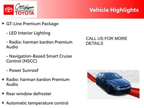 Used 2023 Kia Forte GT-Line w/ GT-Line Premium Package FWD image 10