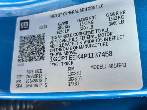 Certified 2023 Chevrolet Colorado Trail Boss w/ Advanced Trailering Package image 19