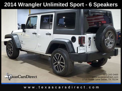 Used 2014 Jeep Wrangler Unlimited Sport w/ Connectivity Group image 12