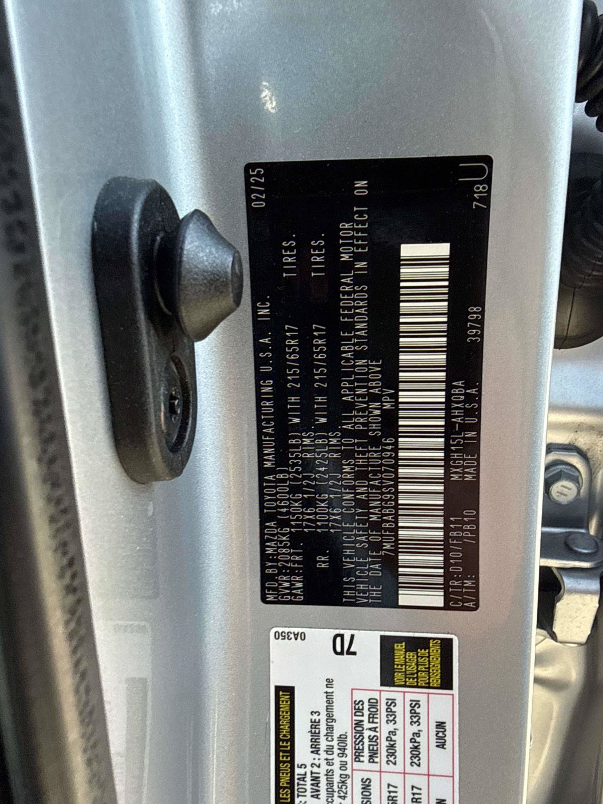 Used 2025 Toyota Corolla Cross AWD Hybrid image 27