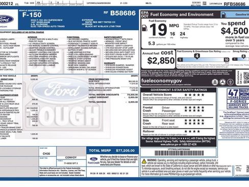 New 2024 Ford F150 Lariat w/ Equipment Group 502A High image 2
