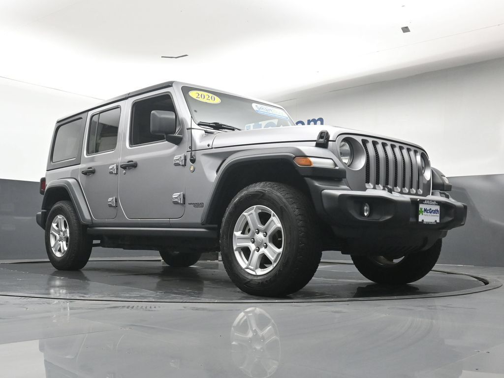 Used 2020 Jeep Wrangler Unlimited Sport S AWD/4WD image 25