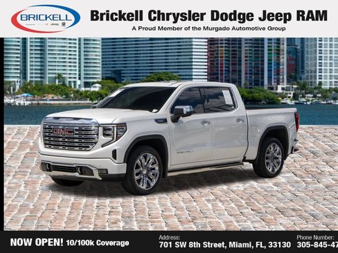 Used 2023 GMC Sierra 1500 Denali w/ Denali Reserve Package AWD/4WD image 1