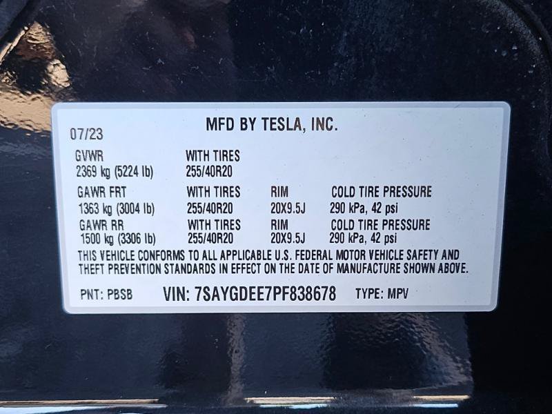 Used 2023 Tesla Model Y Long Range AWD/4WD image 36