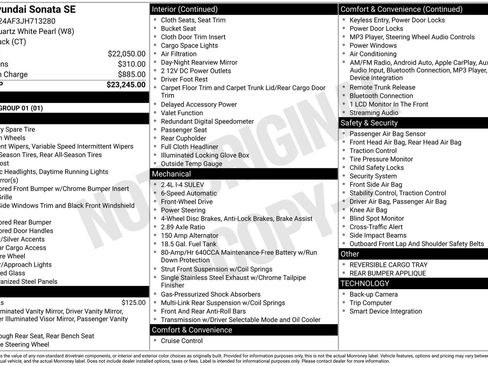 Used 2018 Hyundai Sonata SE image 25