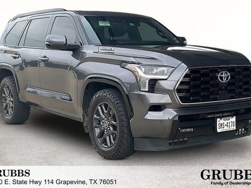 Used 2023 Toyota Sequoia Platinum AWD/4WD image 1