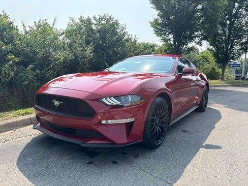 Used 2021 Ford Mustang Premium w/ Wheel & Stripe Package RWD image 4