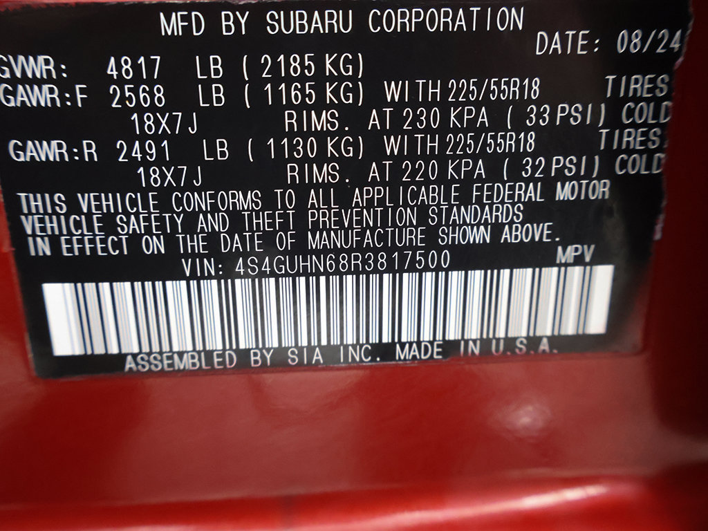 Used 2024 Subaru Crosstrek 2.5i Limited AWD/4WD image 51