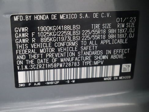 Used 2023 Honda HR-V Sport image 35