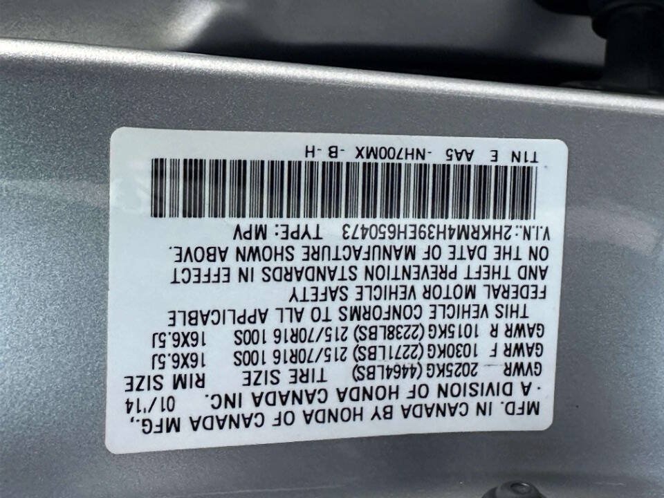Used 2014 Honda CR-V LX image 24
