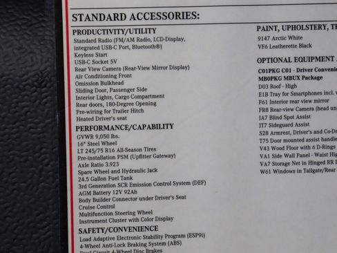 New 2025 Mercedes-Benz Sprinter 2500 image 44