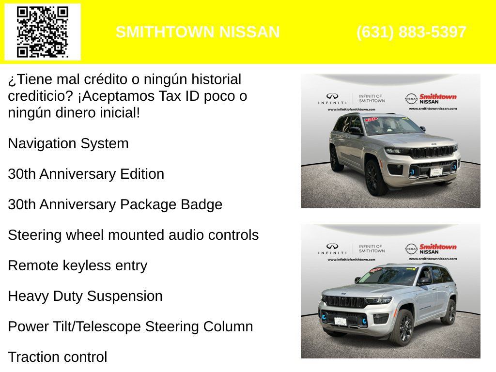 Used 2023 Jeep Grand Cherokee 30th Anniversary AWD/4WD image 4