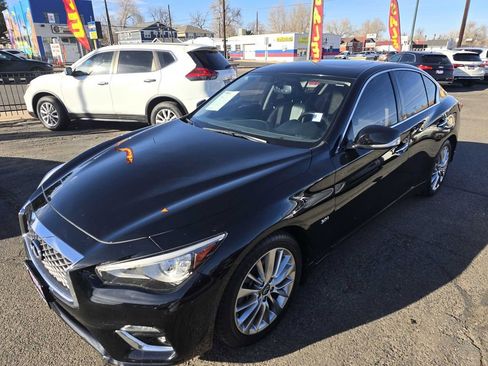 Used 2019 INFINITI Q50 Luxe w/ Essential Package (3.0T Luxe) image 2