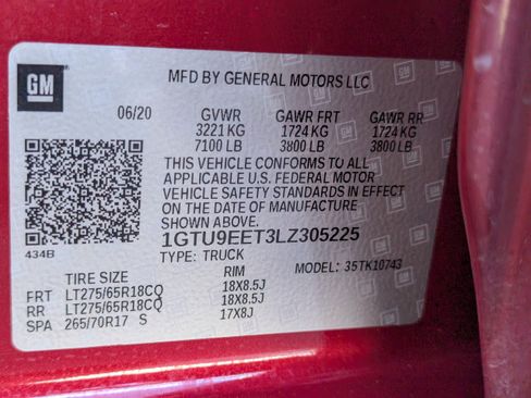 Used 2020 GMC Sierra 1500 AT4 w/ AT4 Premium Package image 56