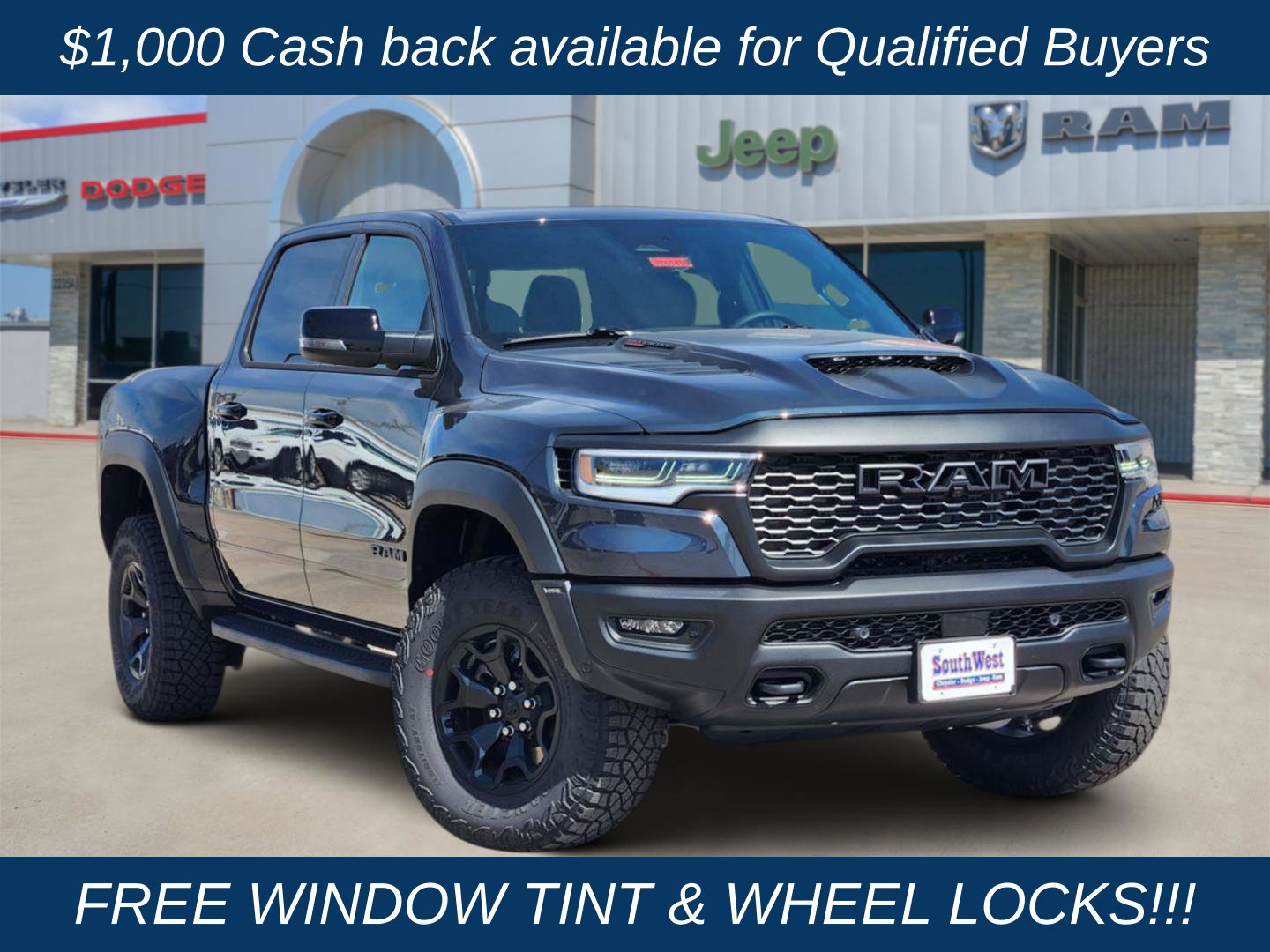 New 2026 RAM 1500 RHO AWD/4WD 360° Tour