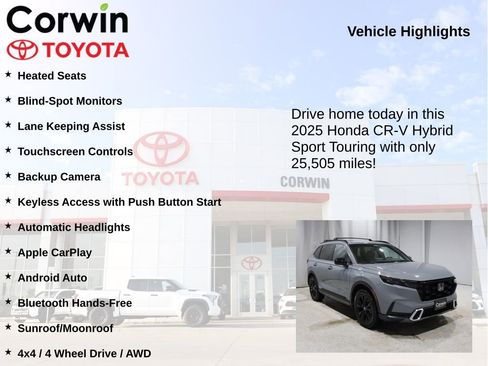 Used 2025 Honda CR-V Sport Touring image 6