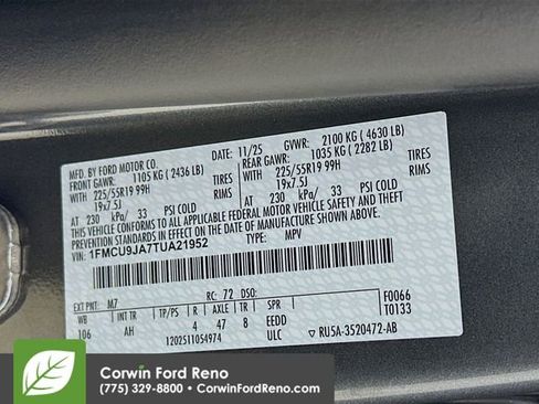 New 2026 Ford Escape Platinum w/ Premium Technology Package image 33