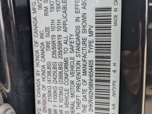 Certified 2022 Honda CR-V Touring image 31